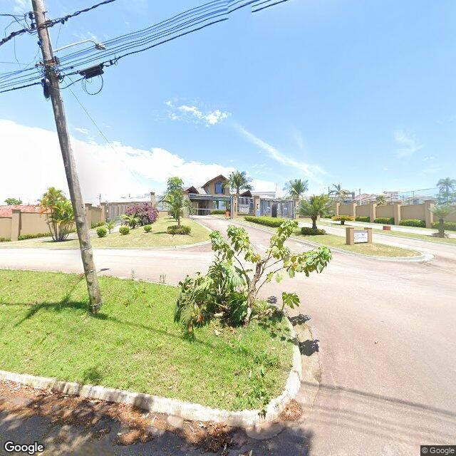 Imagem estática do "Street View" da localização