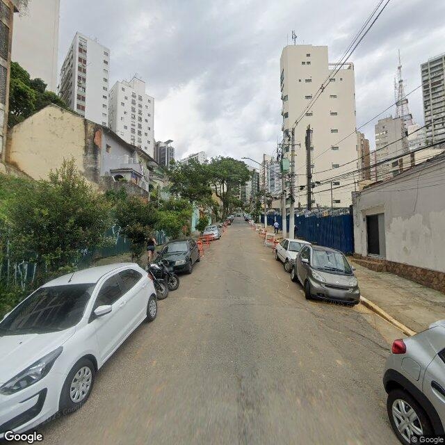 Imagem estática do "Street View" da localização