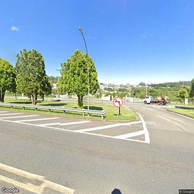 Imagem estática do "Street View" da localização