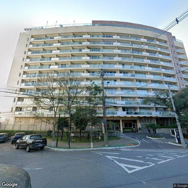 Imagem estática do "Street View" da localização