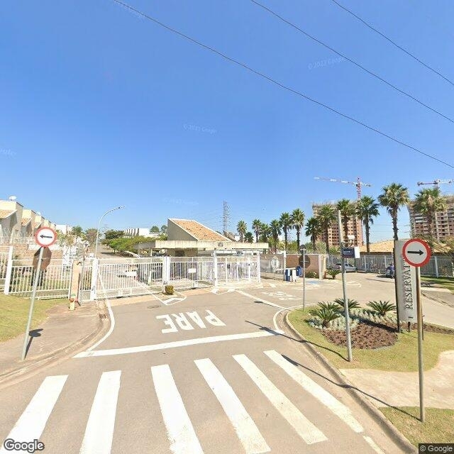 Imagem estática do "Street View" da localização