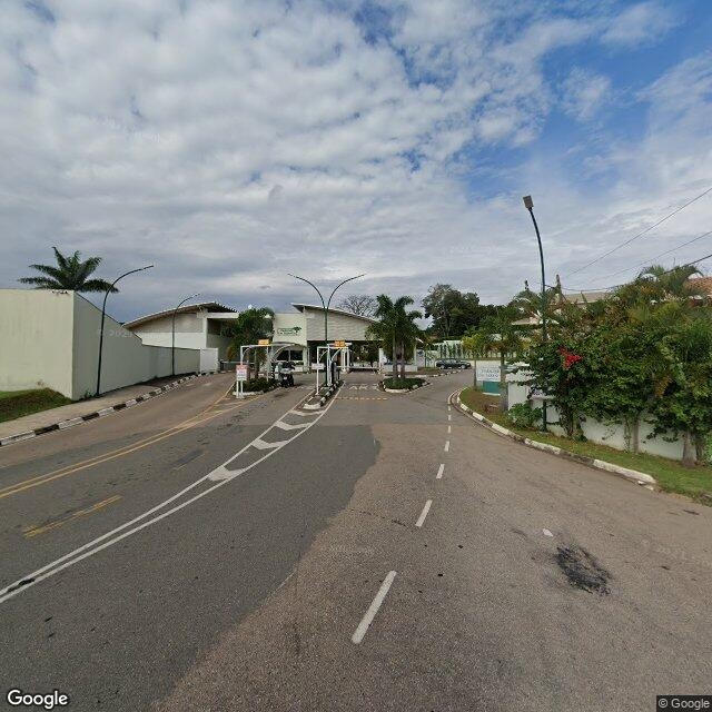 Imagem estática do "Street View" da localização