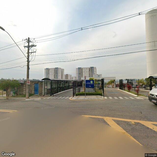 Imagem estática do "Street View" da localização