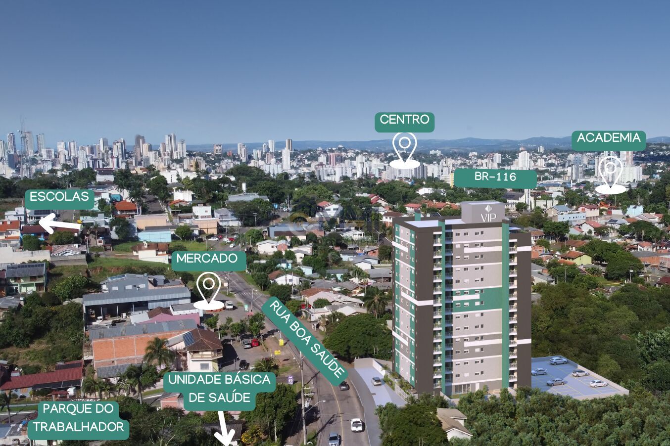 Apartamento à venda com 2 quartos, 58m² - Foto 16