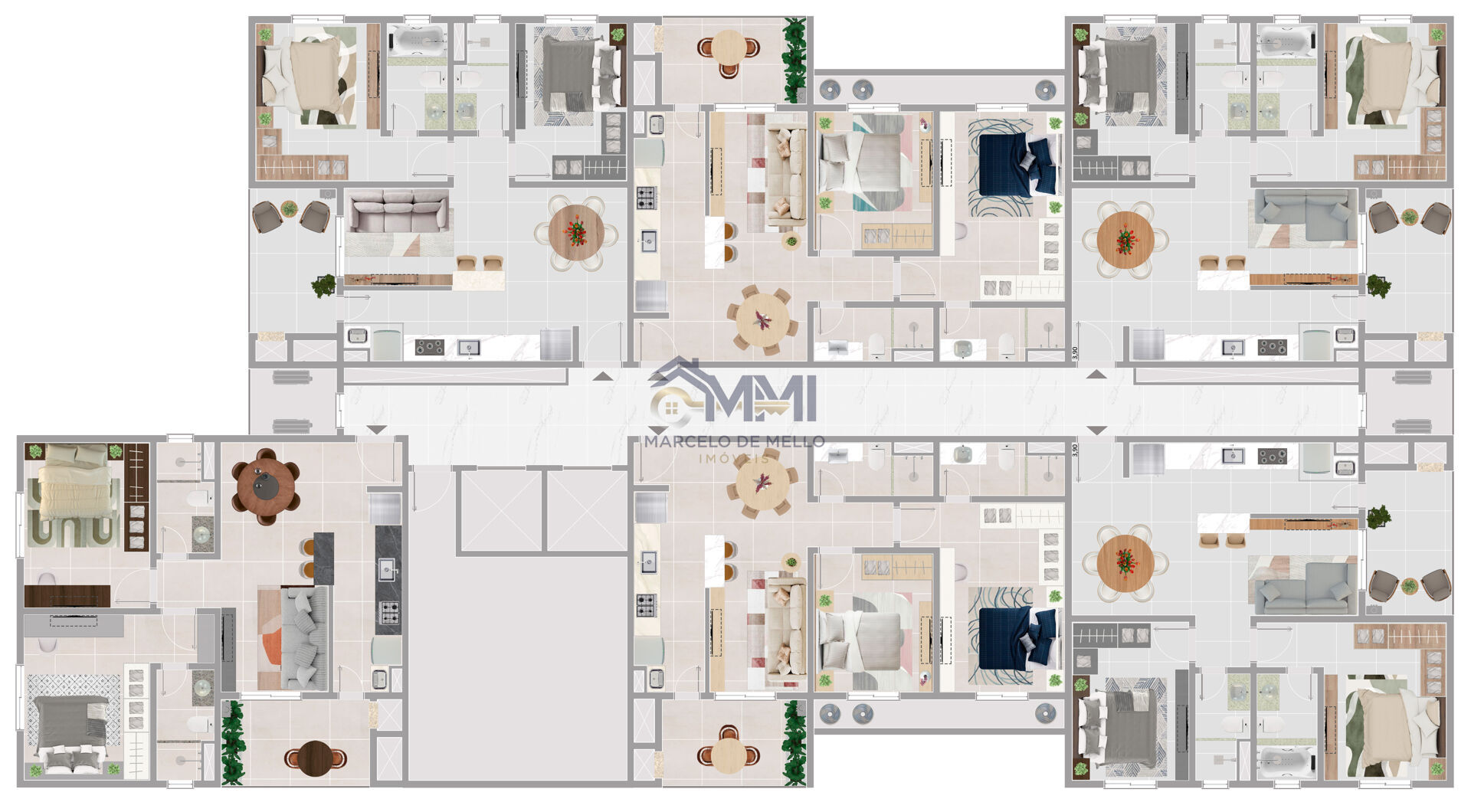 Apartamento à venda com 2 quartos, 67m² - Foto 27