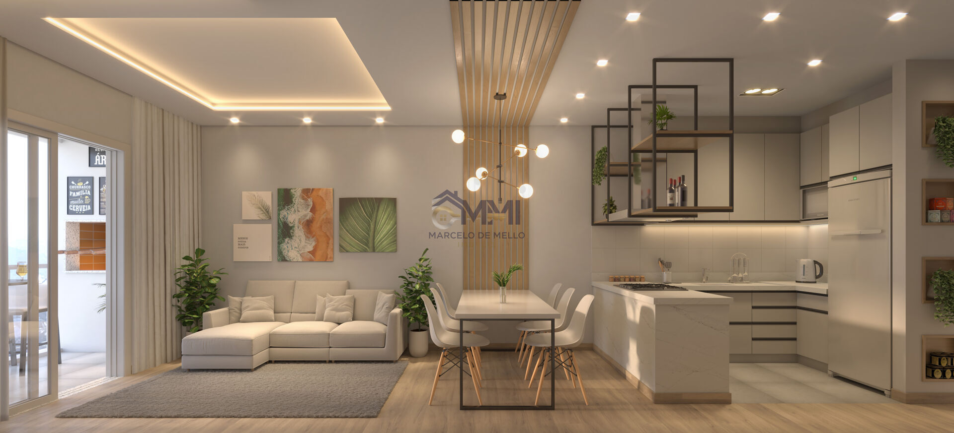 Apartamento à venda com 2 quartos, 58m² - Foto 1