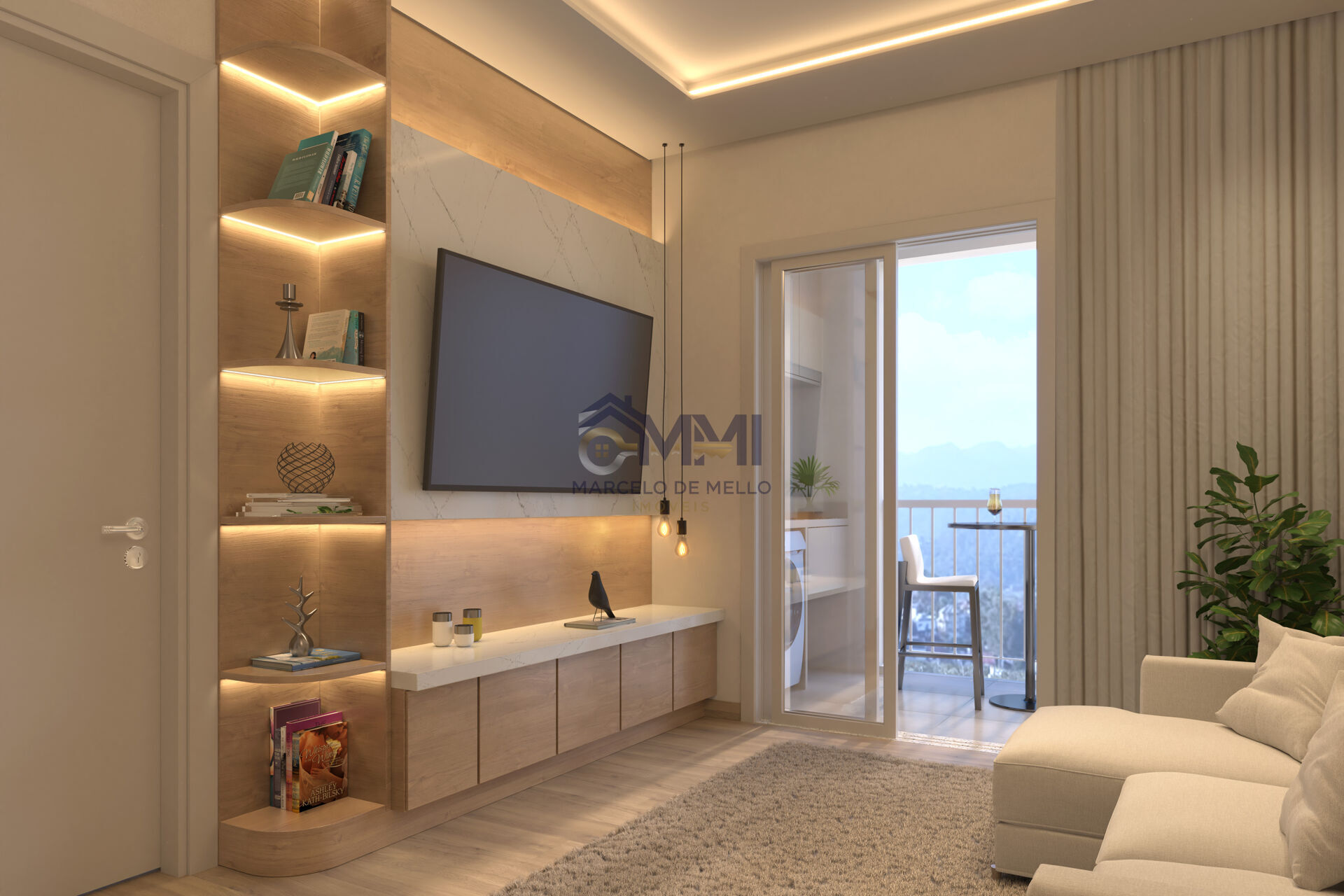 Apartamento à venda com 2 quartos, 58m² - Foto 3