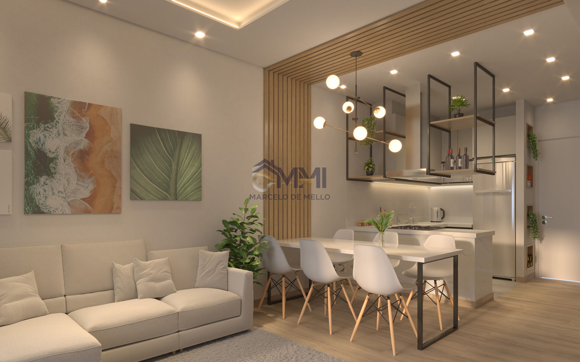 Apartamento à venda com 2 quartos, 58m² - Foto 2