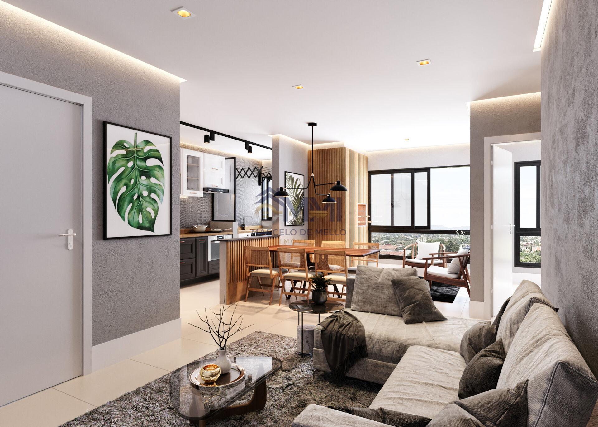 Apartamento à venda com 1 quarto, 80m² - Foto 2
