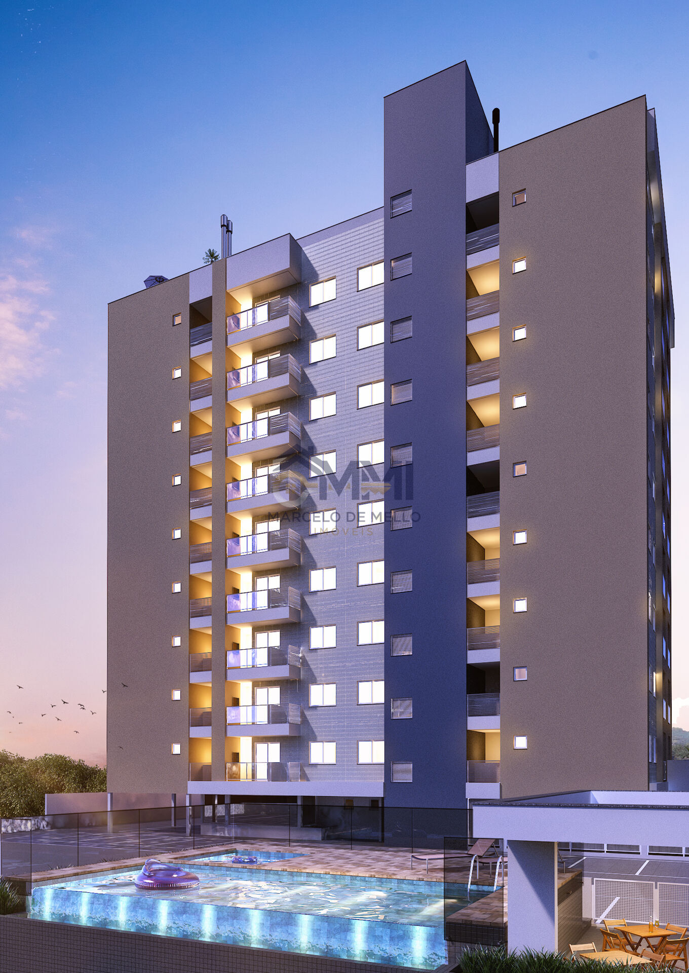 Apartamento à venda com 2 quartos, 66m² - Foto 1