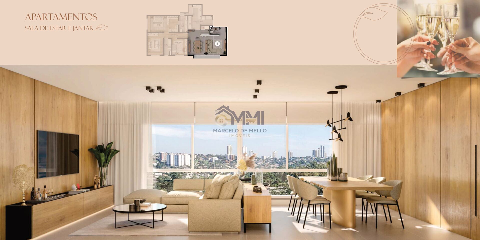 Apartamento, 3 quartos, 99 m² - Foto 1