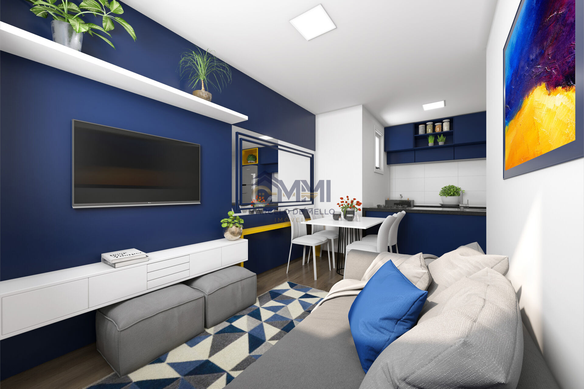 Apartamento, 2 quartos, 49 m² - Foto 2