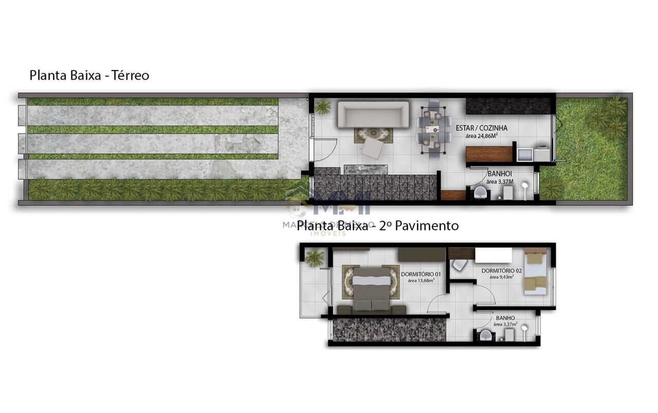 Casa à venda com 2 quartos, 83m² - Foto 12