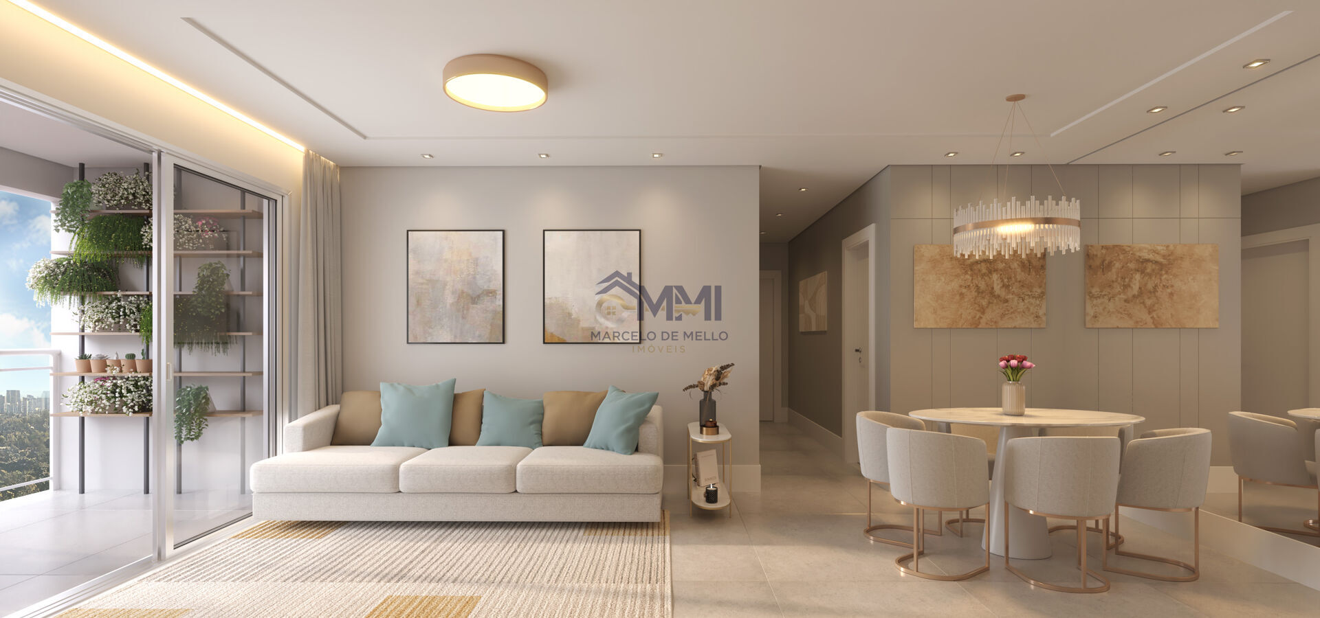 Apartamento à venda com 2 quartos, 67m² - Foto 4