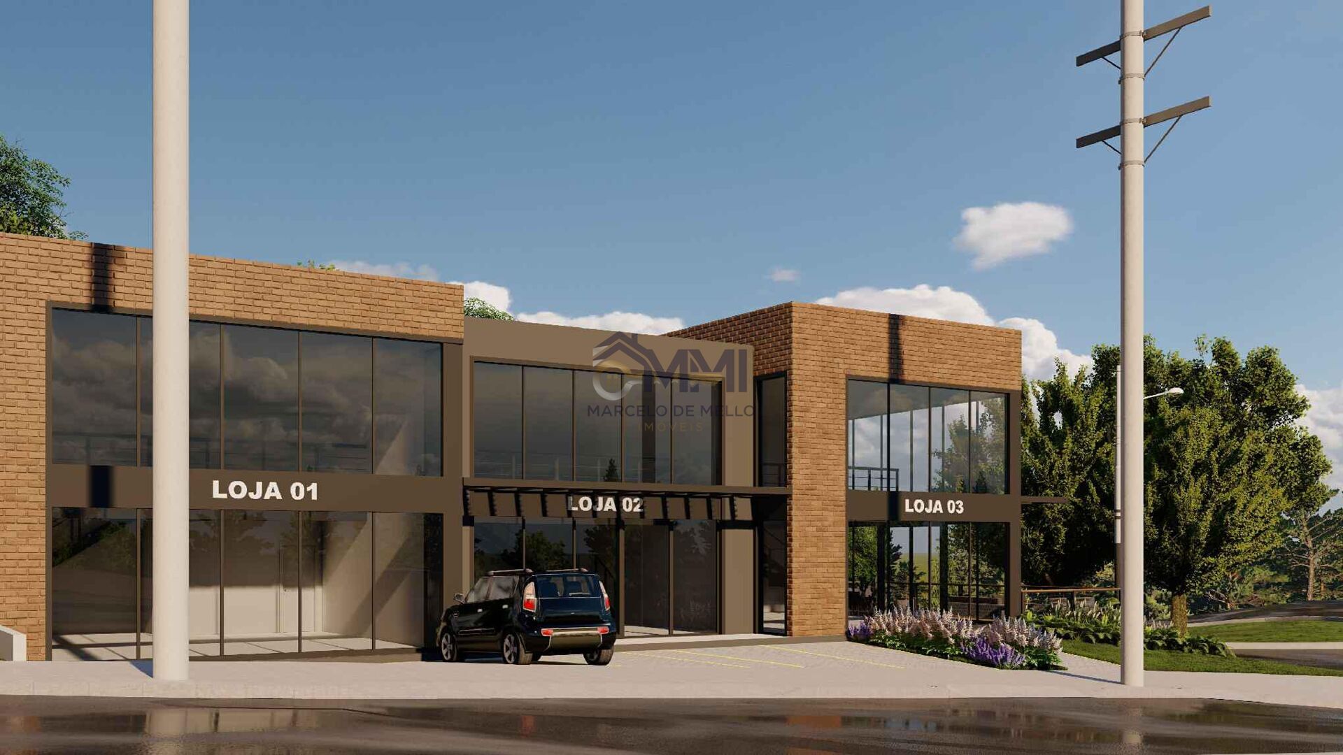 Loja-Salão, 69 m² - Foto 1