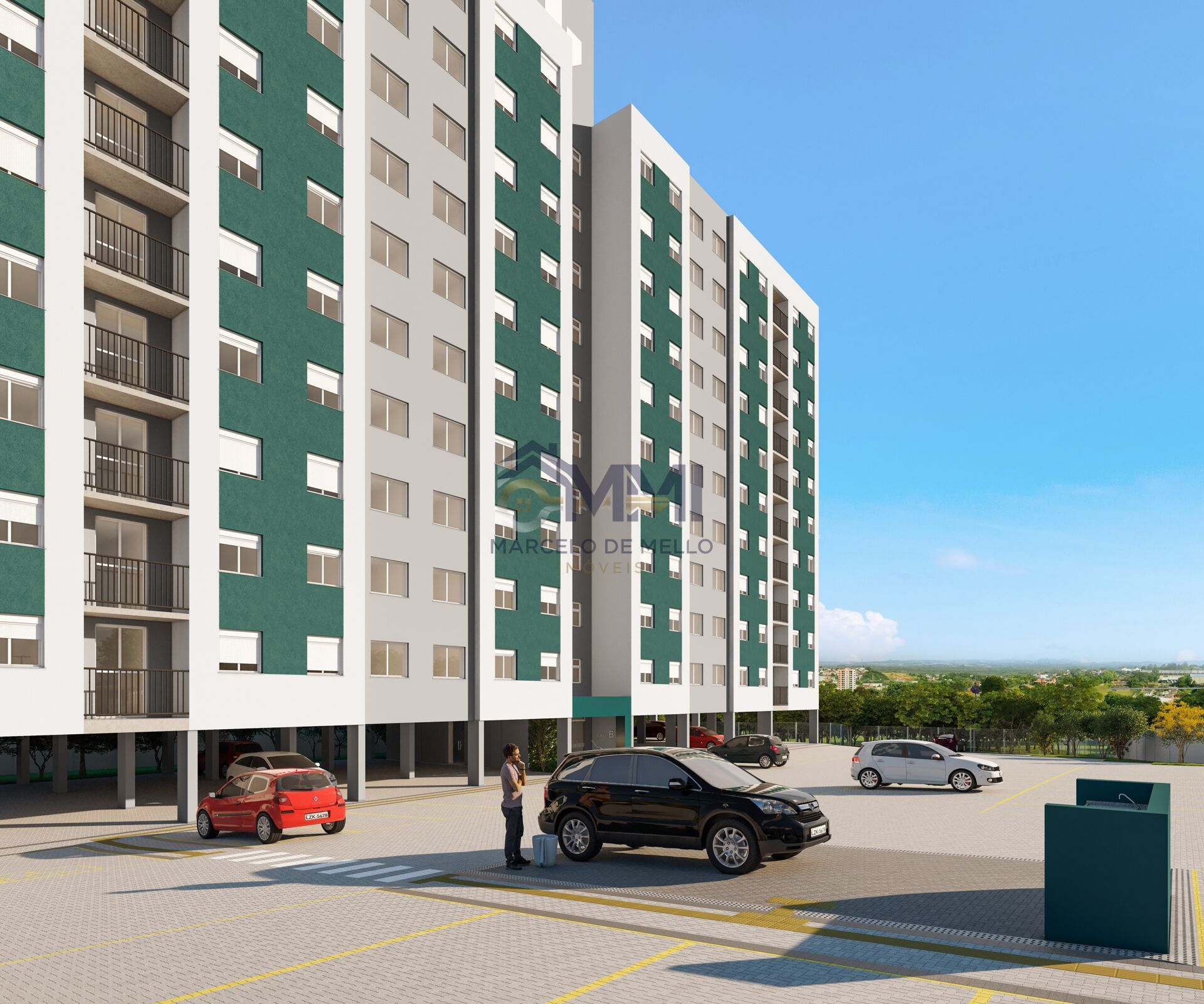 Apartamento à venda com 2 quartos, 47m² - Foto 1