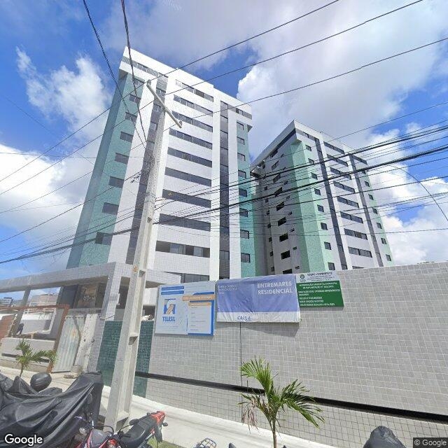 Imagem estática do "Street View" da localização