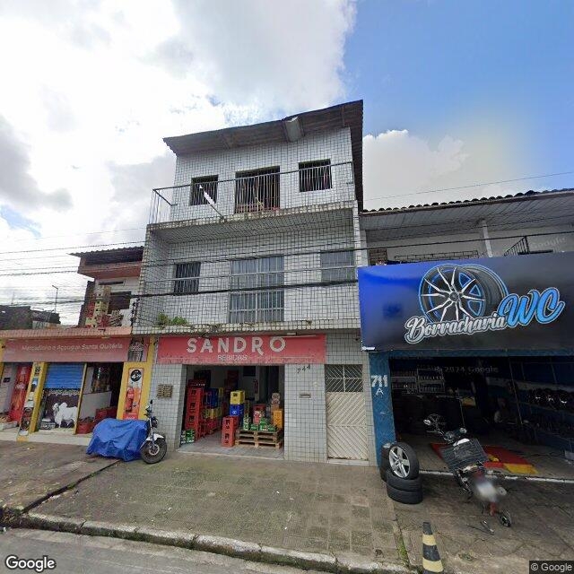 Imagem estática do "Street View" da localização