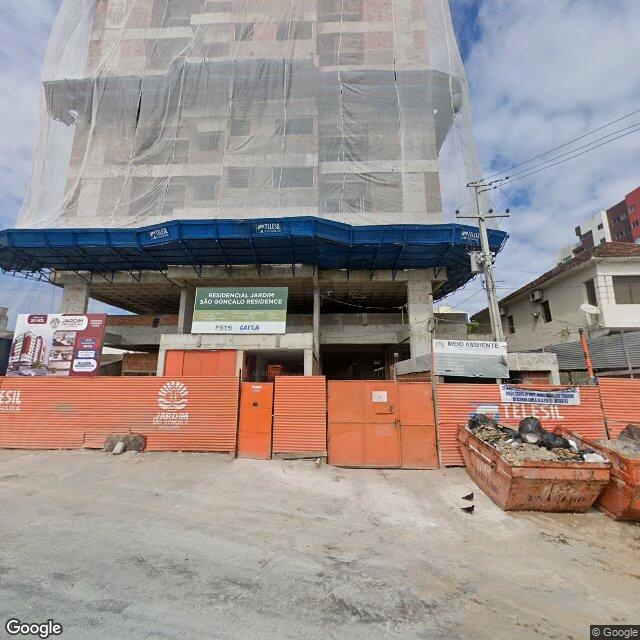 Imagem estática do "Street View" da localização
