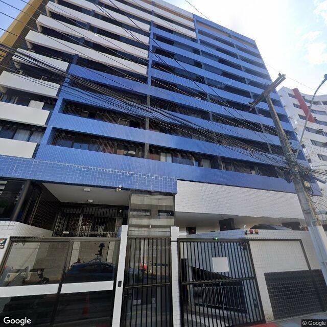 Imagem estática do "Street View" da localização