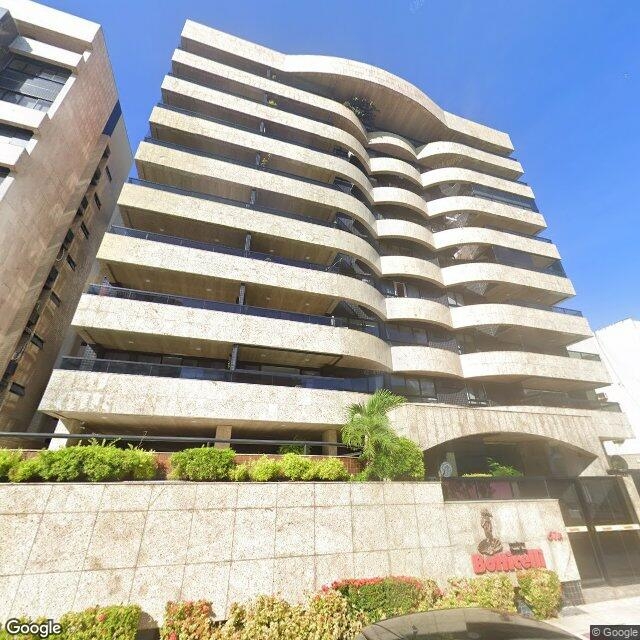 Imagem estática do "Street View" da localização