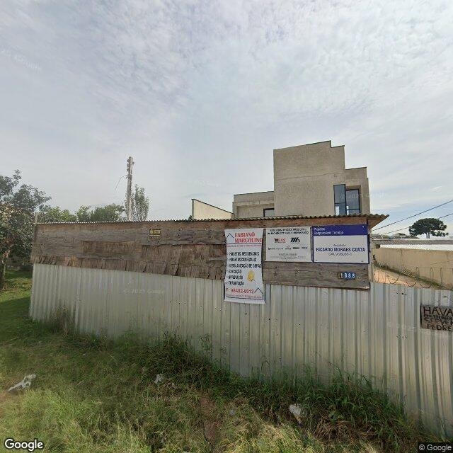 Imagem estática do "Street View" da localização