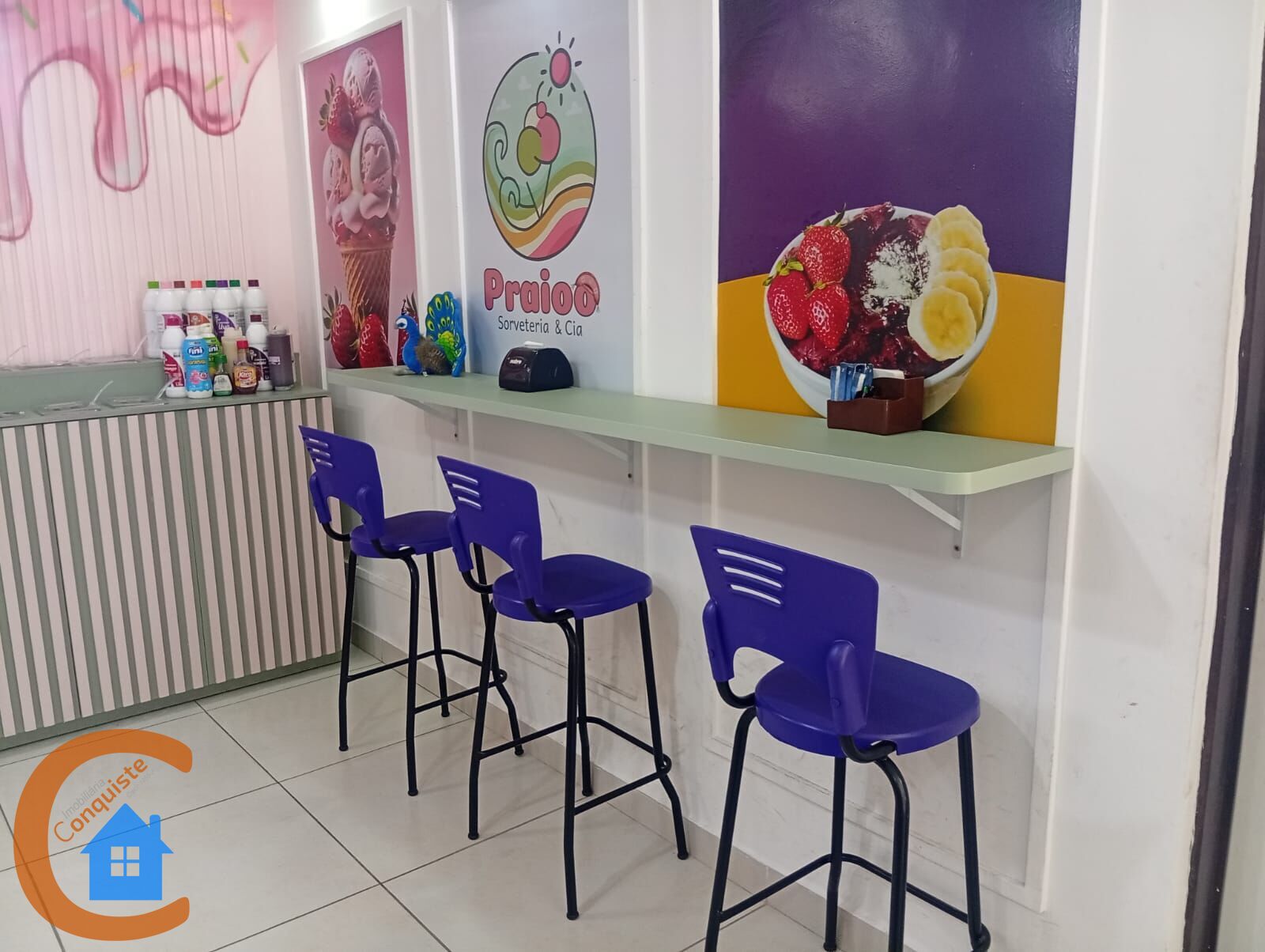 Loja-Salão, 30 m² - Foto 1