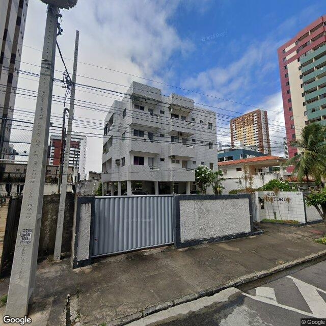 Imagem estática do "Street View" da localização