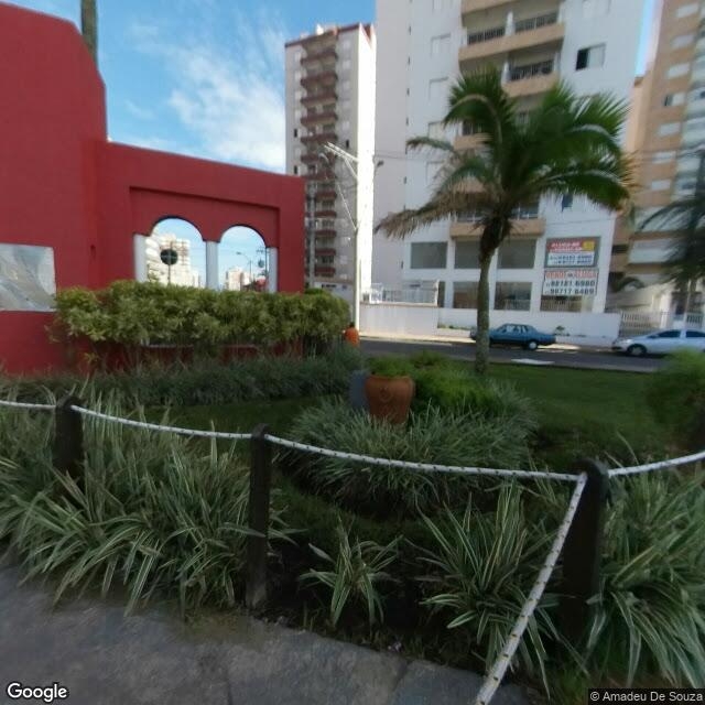 Imagem estática do "Street View" da localização