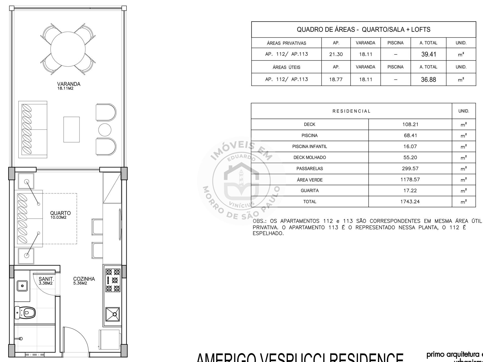 Apartamento à venda com 1 quarto, 39m² - Foto 19