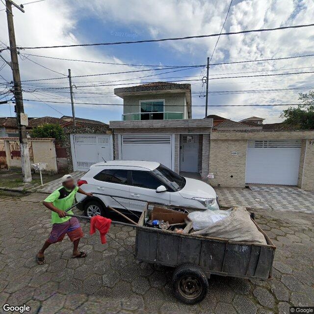 Imagem estática do "Street View" da localização