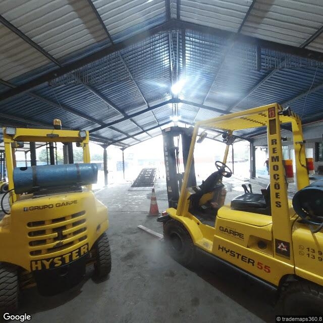 Imagem estática do "Street View" da localização