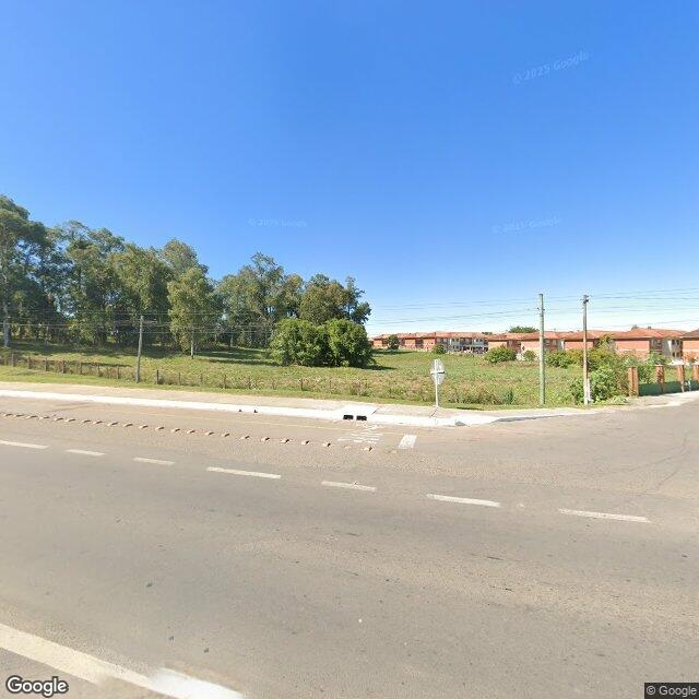 Imagem estática do "Street View" da localização