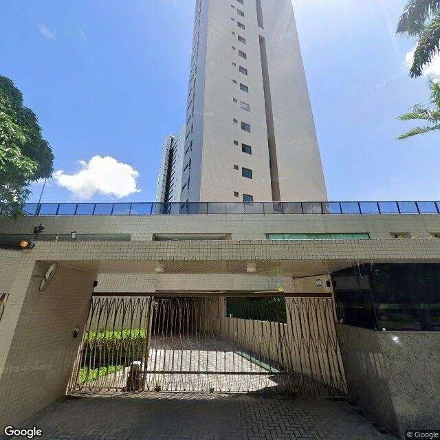 Imagem estática do "Street View" da localização