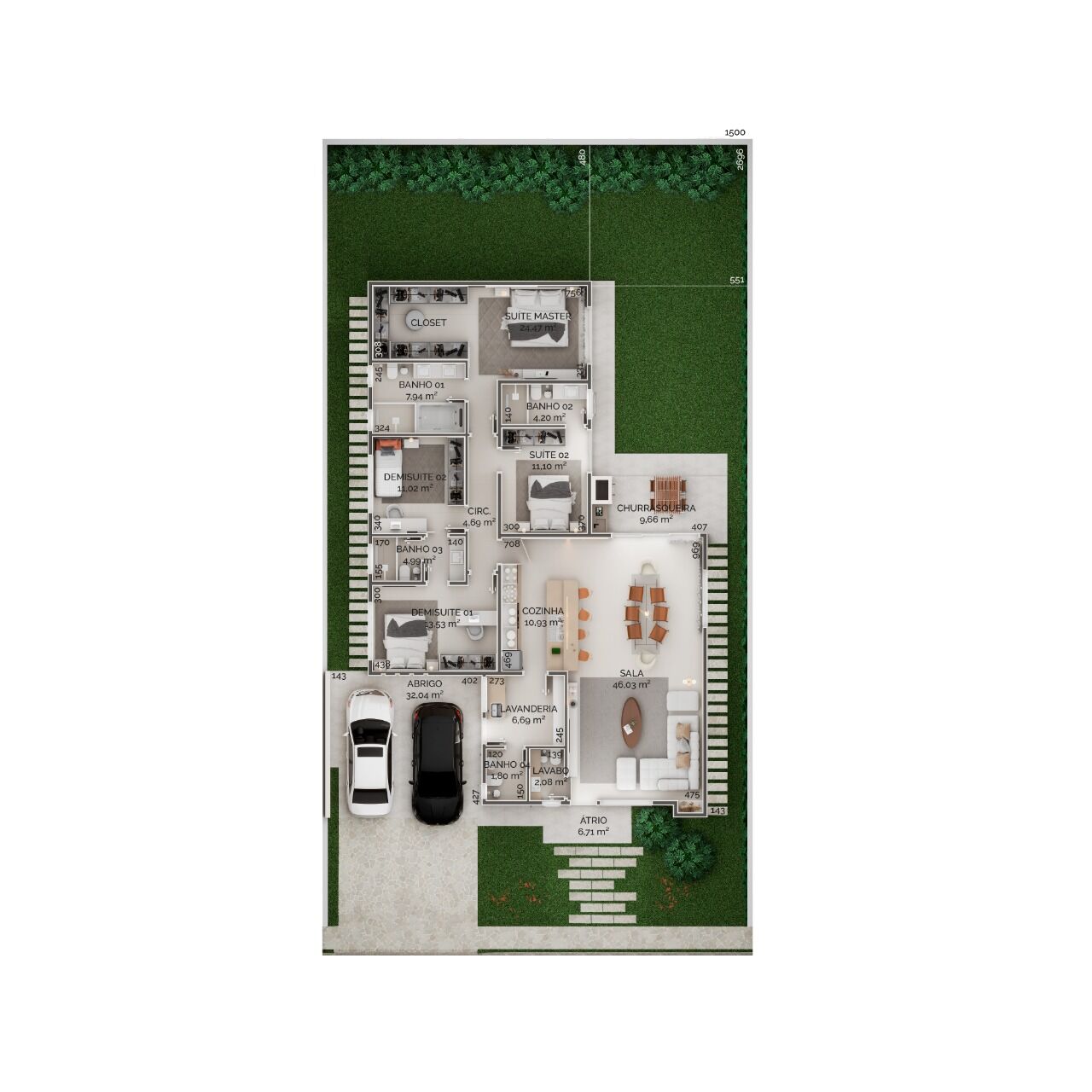 Casa de Condomínio, 4 quartos - Foto 35