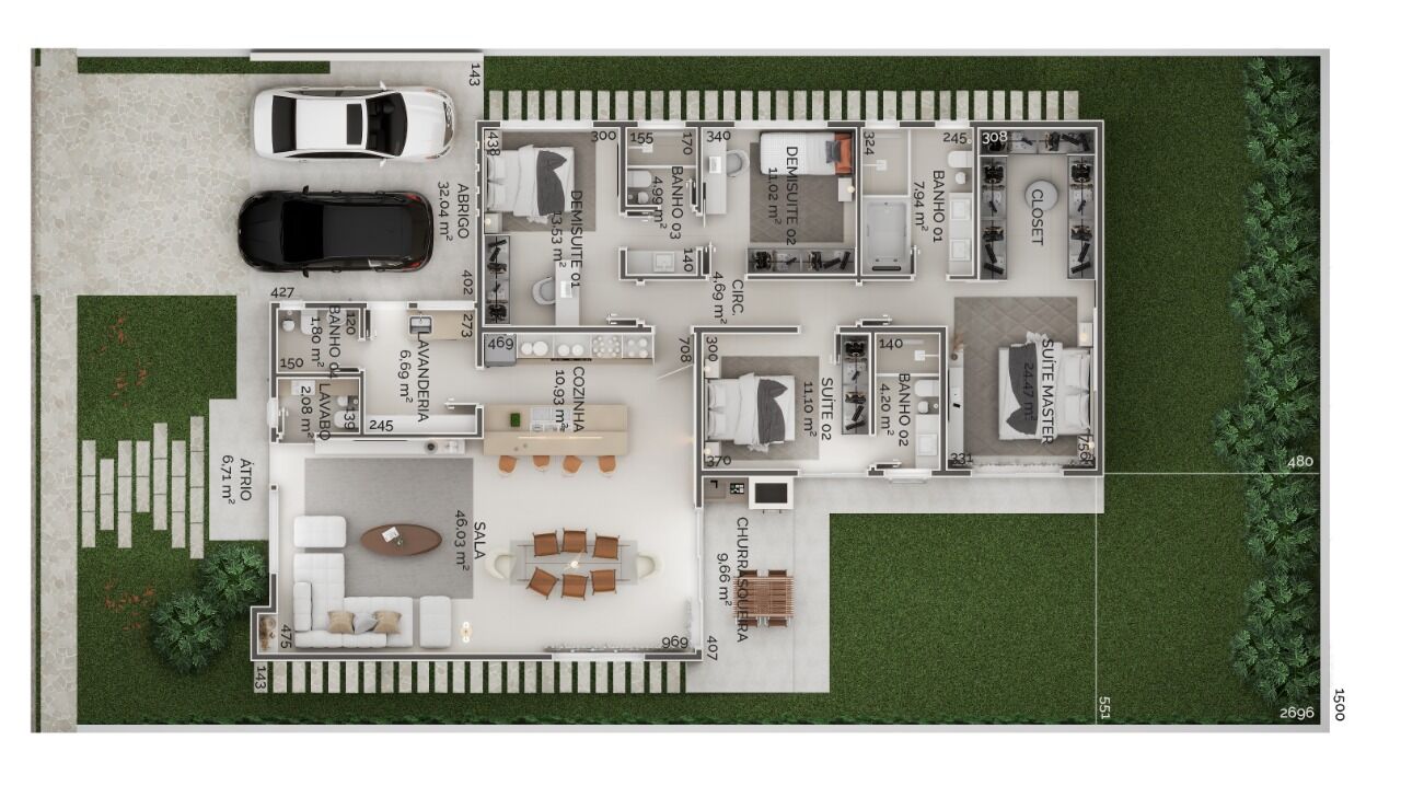 Casa de Condomínio, 4 quartos - Foto 34