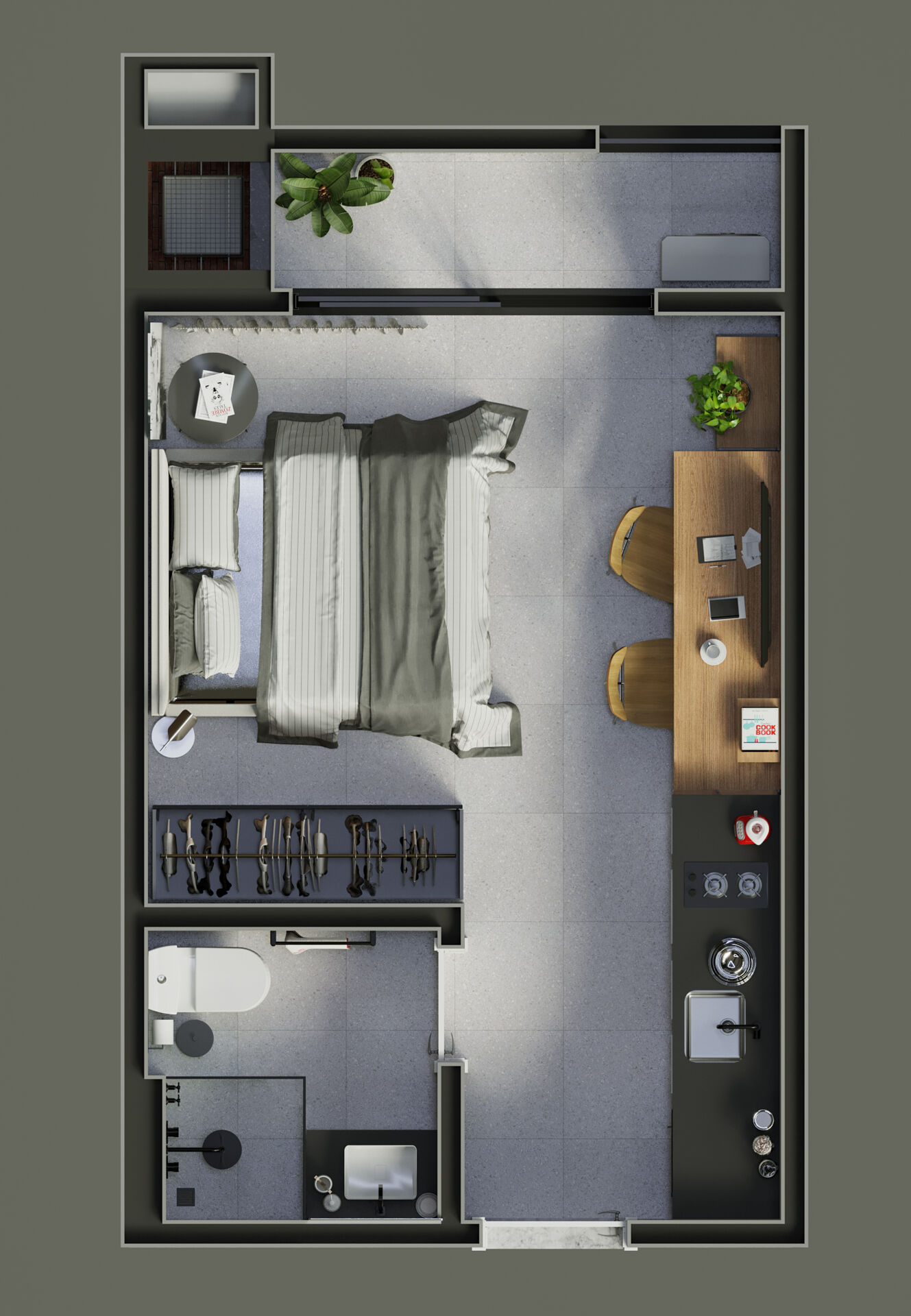 Apartamento, 1 quarto, 22 m² - Foto 8