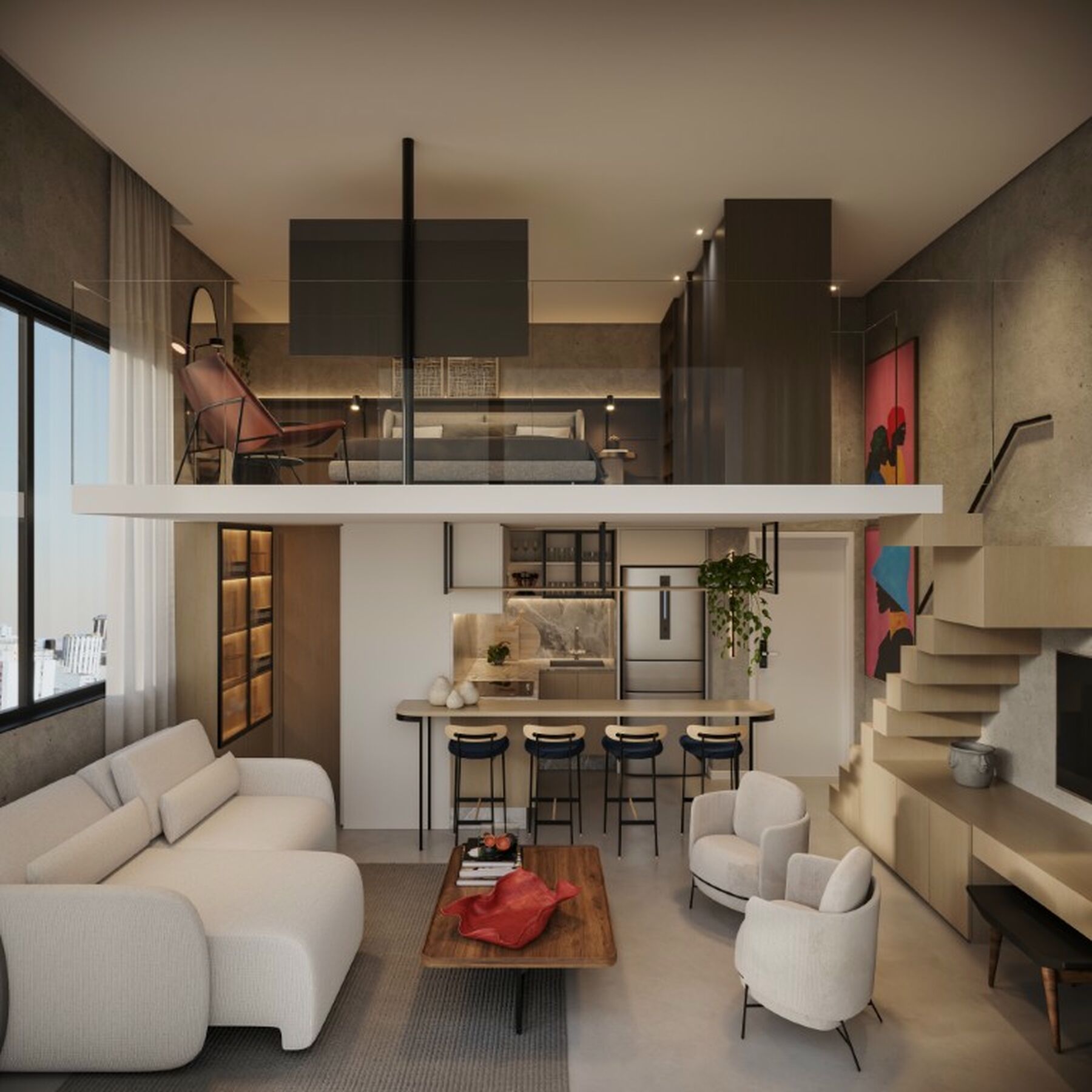 Apartamento, 1 quarto, 37 m² - Foto 12