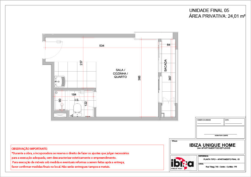 Apartamento, 1 quarto, 24 m² - Foto 15