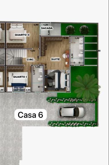 Casa de Condomínio, 4 quartos - Foto 28