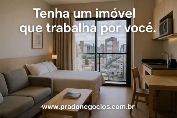 Tenha um imóvel que trabalha por você: Studios e Apartamentos Compactos em Curitiba