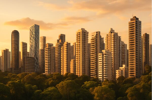 Curitiba em Ascensão: Centro, Água Verde e Bigorrilho Lideram o Boom de Vendas de Imóveis