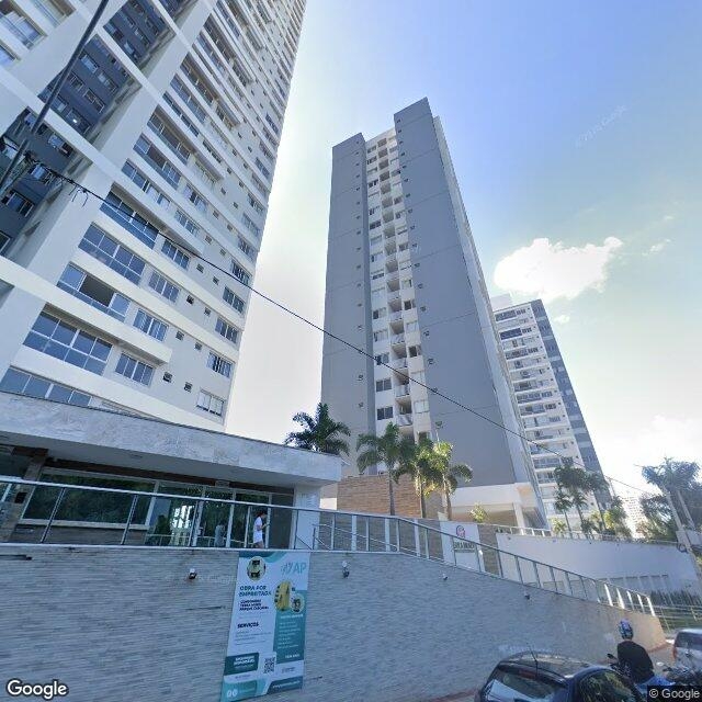 Imagem estática do "Street View" da localização