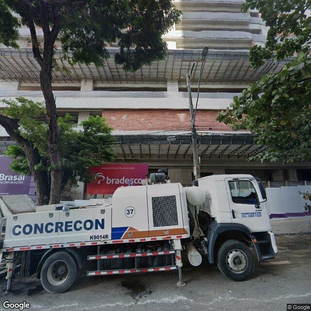 Imagem estática do "Street View" da localização