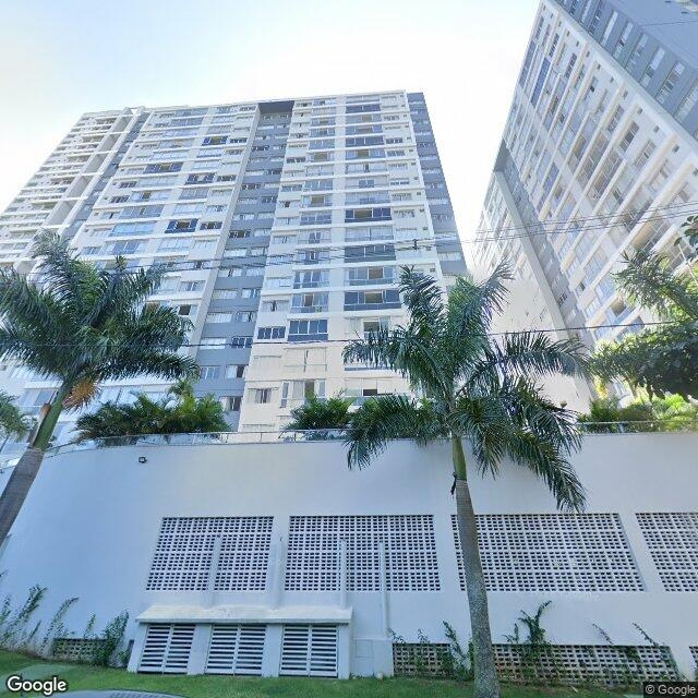 Imagem estática do "Street View" da localização