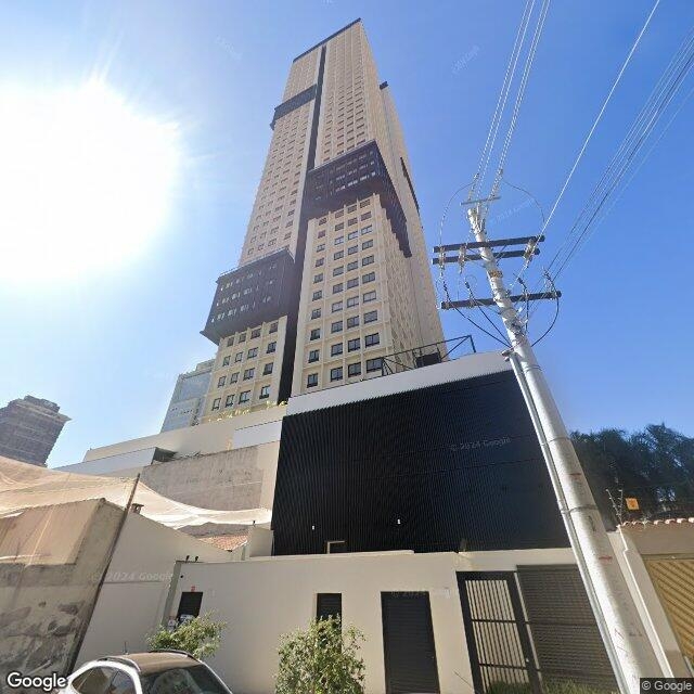 Imagem estática do "Street View" da localização