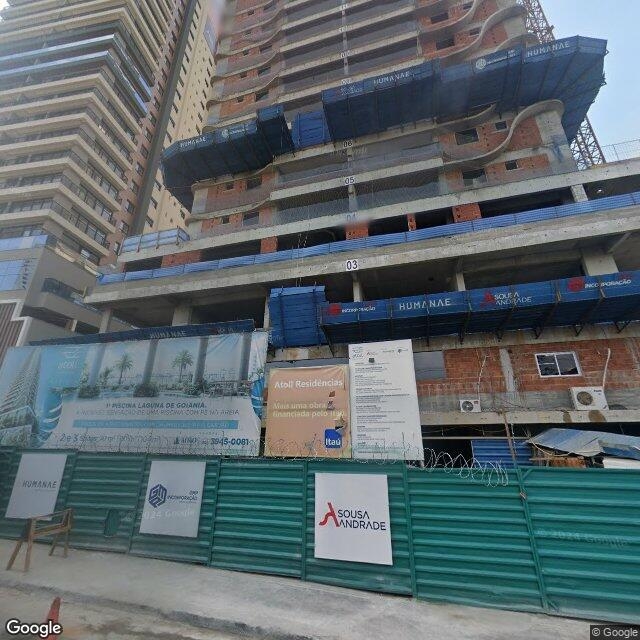 Imagem estática do "Street View" da localização