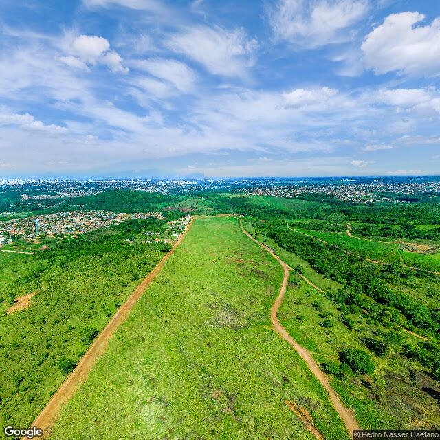 Imagem estática do "Street View" da localização
