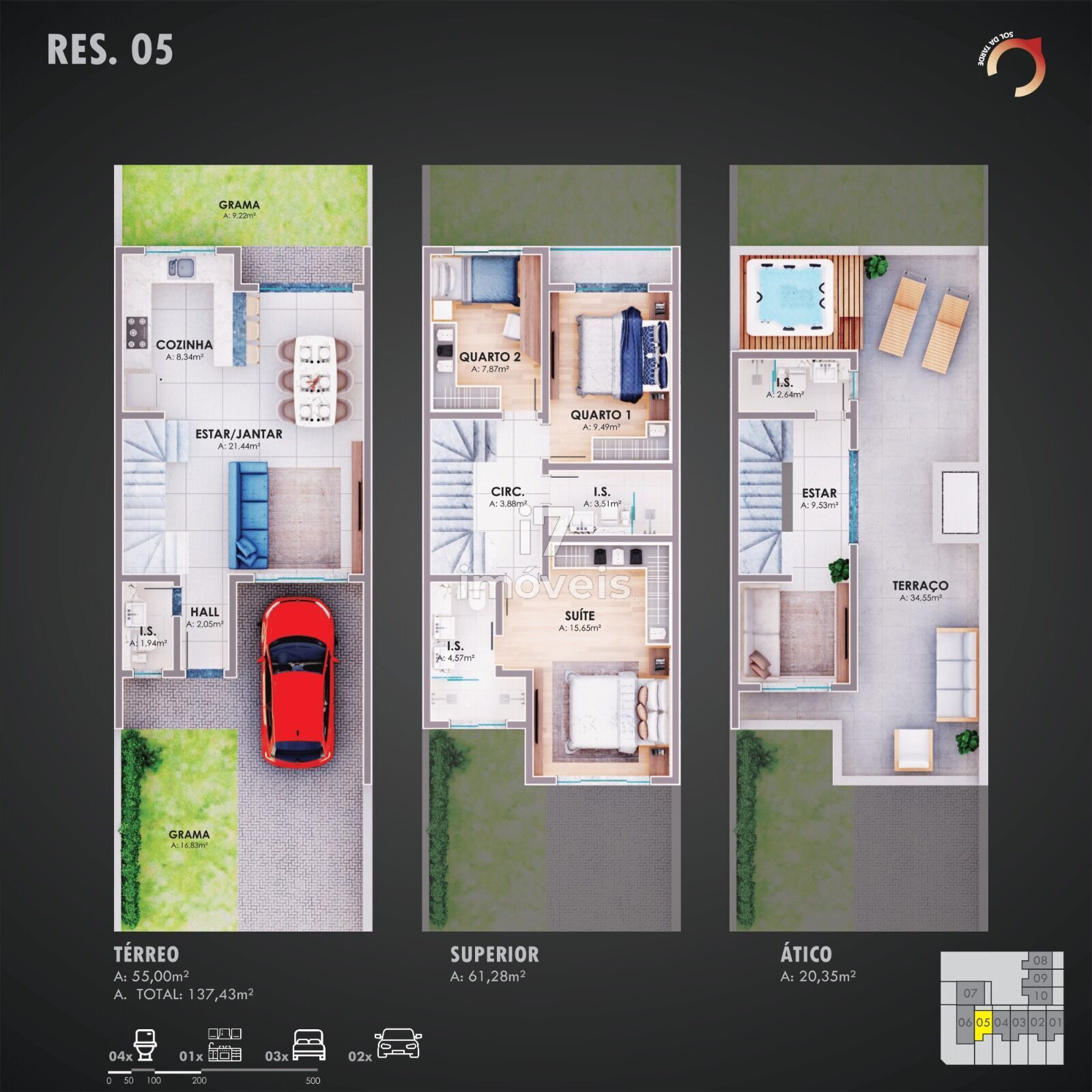 Sobrado à venda com 3 quartos, 136m² - Foto 16