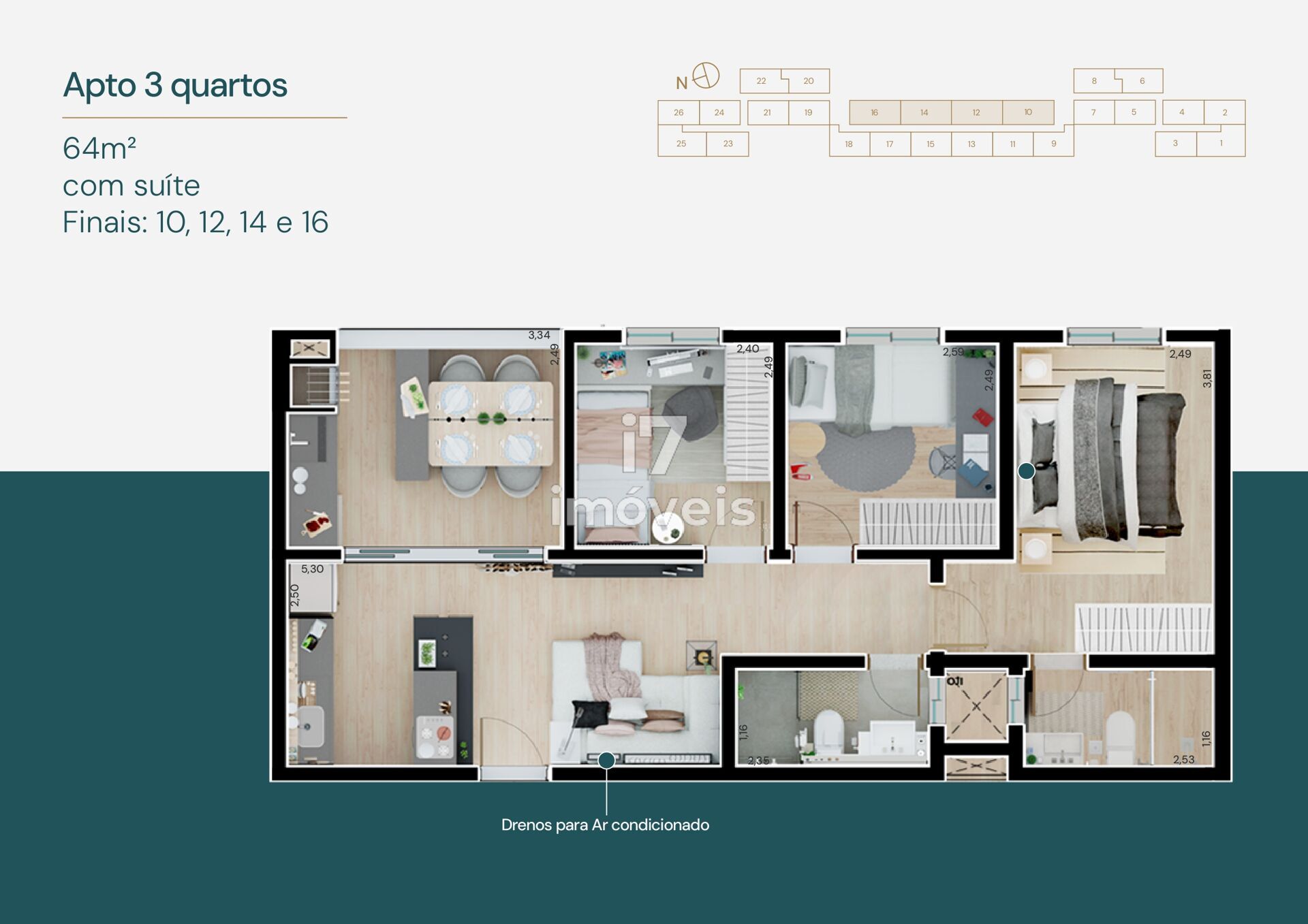 Apartamento à venda com 2 quartos, 56m² - Foto 37